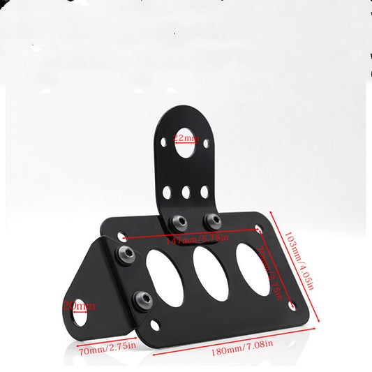 Luz Direccional Trasera de Aluminio para Motocicleta