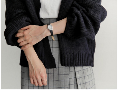 Suéter Corto Holgado Versátil para Otoño e Invierno - Image 8
