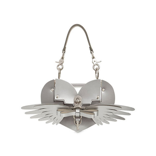 Bolso Crossbody con Cierre de Lazo y Asa de Mano