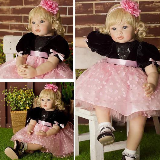 Muñeca Princesa con Cabello Largo - Juguete de Simulación Encantador - Image 7