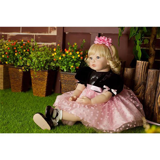 Muñeca Princesa con Cabello Largo - Juguete de Simulación Encantador - Image 10
