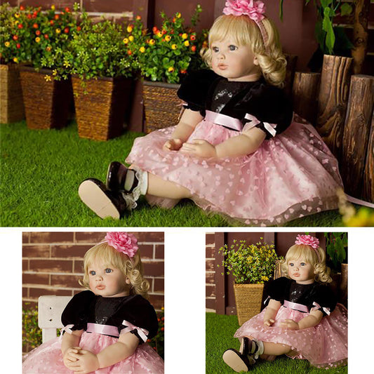 Muñeca Princesa con Cabello Largo - Juguete de Simulación Encantador
