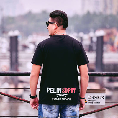 Playera Oversize con Estampado de Letras para Hombre - Image 13