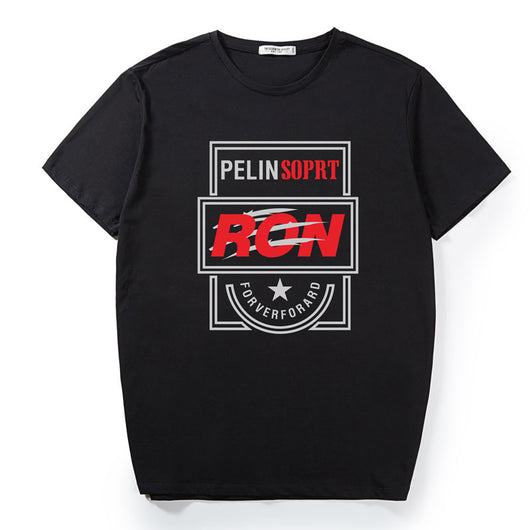 Playera Oversize con Estampado de Letras para Hombre - Image 16