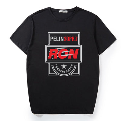Playera Oversize con Estampado de Letras para Hombre - Image 11