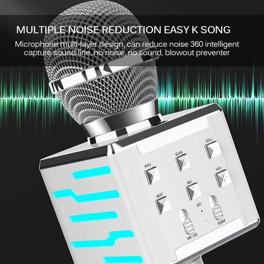 Micrófono Condensador Bluetooth Inalámbrico con Audio Integrado - Image 12