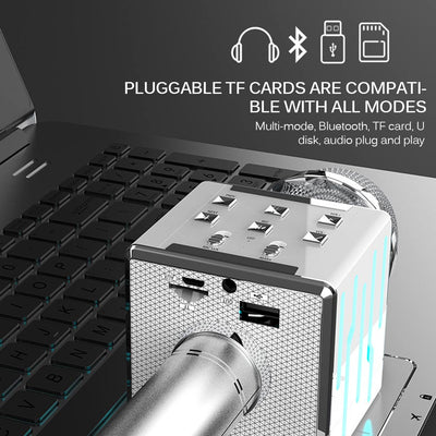 Micrófono Condensador Bluetooth Inalámbrico con Audio Integrado - Image 13