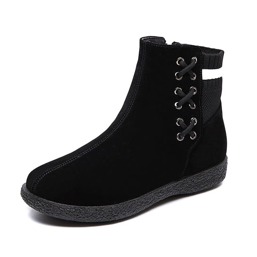 Botas de Invierno para Mujer Talla Grande con Forro de Algodón y Felpa - Image 9