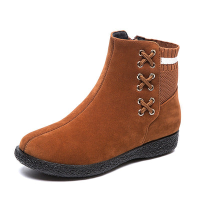 Botas de Invierno para Mujer Talla Grande con Forro de Algodón y Felpa - Image 14
