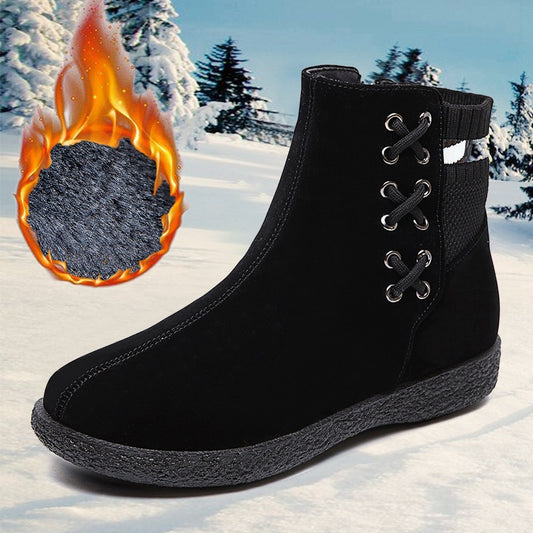 Botas de Invierno para Mujer Talla Grande con Forro de Algodón y Felpa - Image 2
