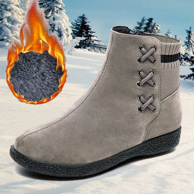 Botas de Invierno para Mujer Talla Grande con Forro de Algodón y Felpa - Image 4