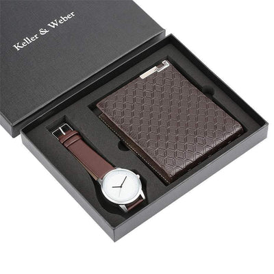 Reloj y Cartera para Hombre - Set de Regalo Elegante con Movimiento Cuarzo - Image 5