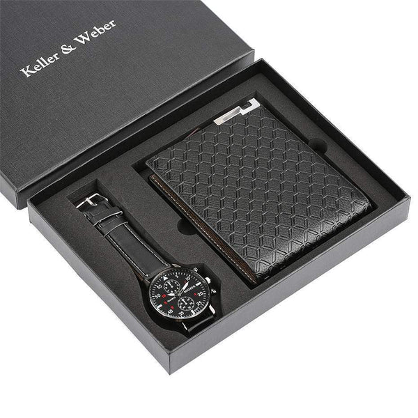 Reloj y Cartera para Hombre - Set de Regalo Elegante con Movimiento Cuarzo - Image 7