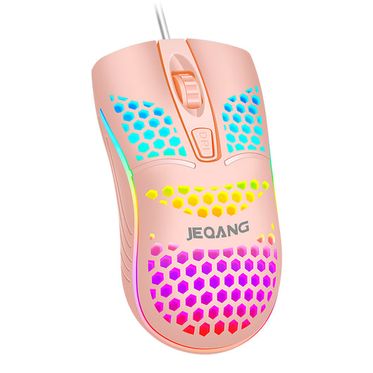 Ratón USB con Diseño Perforado e Iluminación LED - Image 10