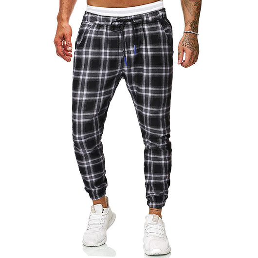 Pantalones Casuales a Cuadros - Comodidad y Estilo - Image 39