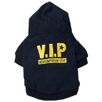 Playera para Perro 100% Algodón - Ropa VIP para Mascotas Teddy y Pequeñas Razas