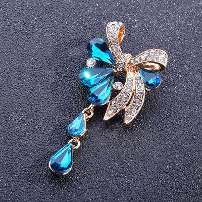 Broche Corsage Alas de Ópalo Cristal para Suéter y Cardigan - Image 17