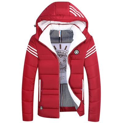 Chaqueta Acolchada Térmica para Hombre - Corta y Gruesa - Image 9