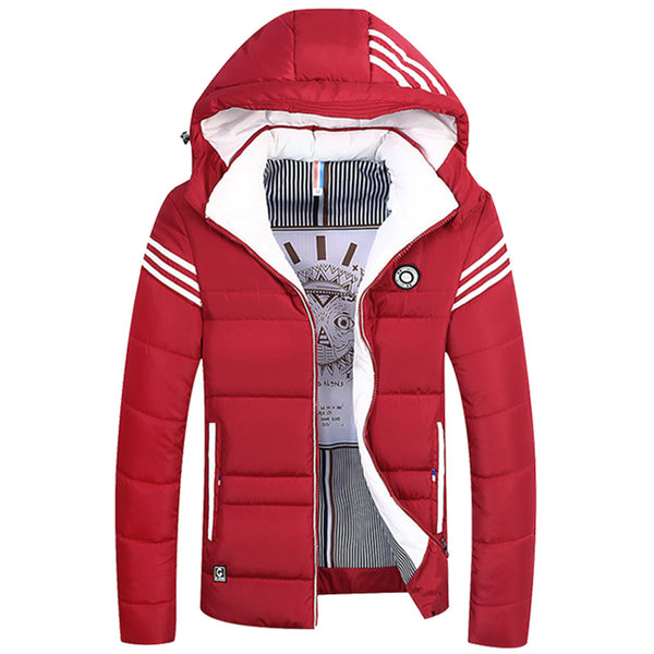 Chaqueta Acolchada Térmica para Hombre - Corta y Gruesa - Image 4