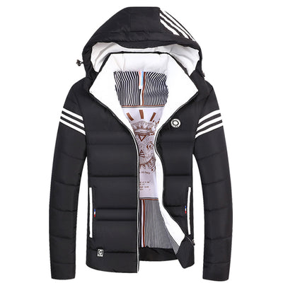 Chaqueta Acolchada Térmica para Hombre - Corta y Gruesa