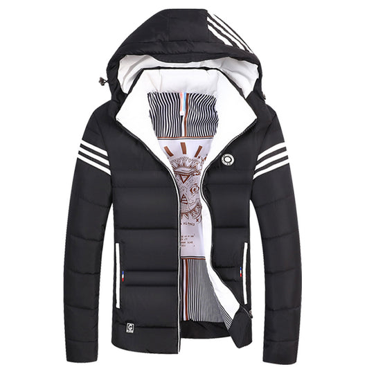 Chaqueta Acolchada Térmica para Hombre - Corta y Gruesa