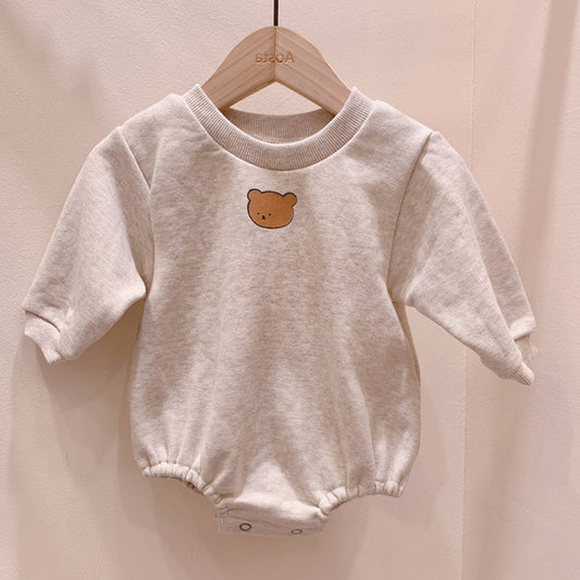Pijama Tipo Bolsa para Bebé Niño y Niña con Diseño de Osito