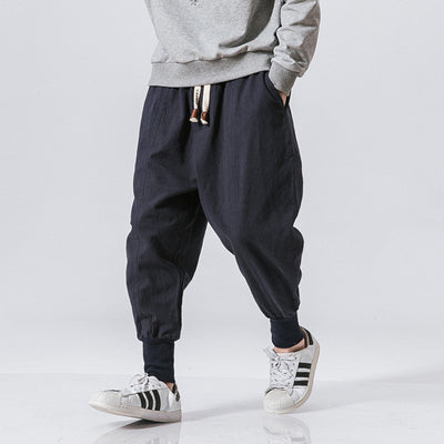 Pantalones de Invierno Estilo Chino en Algodón y Lino - Comodidad y Elegancia - Image 5