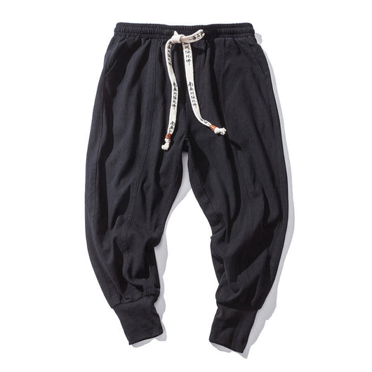 Pantalones de Invierno Estilo Chino en Algodón y Lino - Comodidad y Elegancia - Image 4