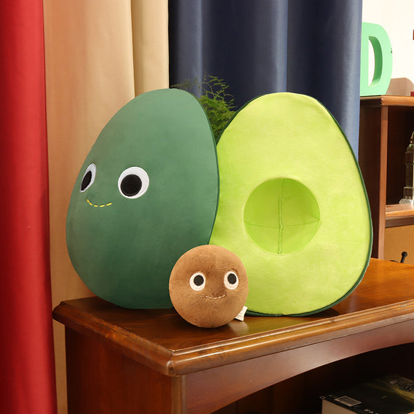 Peluche Aguacate Adorable - Juguete Suave para Niños y Decoración
