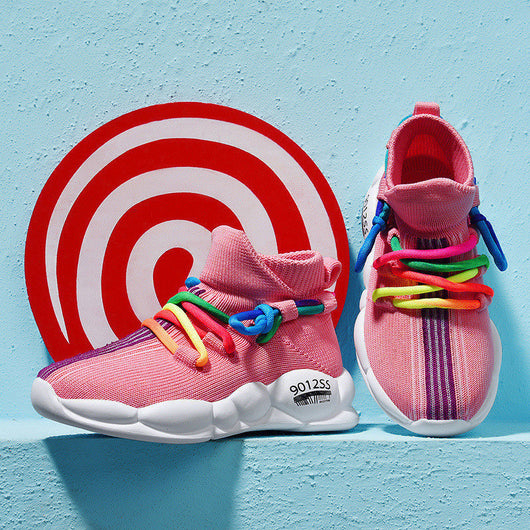 Zapatillas Deportivas Fly Knit Ultraligeras para Niños