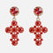 Exaggerated Earrings Fashion Temperament Personality Atmosphere Earrings Retro Sexy Rojo Pendant Earrings SET4