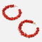 Exaggerated Earrings Fashion Temperament Personality Atmosphere Earrings Retro Sexy Rojo Pendant Earrings SET2
