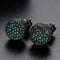 Aretes para Hombre JINSE con Zirconia Cúbica de 9mm - Estilo Hip Hop