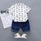 Playera Infantil Estilo Coreano Manga Corta para Niño - Verano