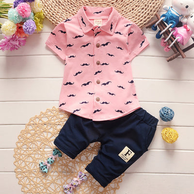 Conjunto Infantil de Algodón Puro con Diseño de Barba - Image 7
