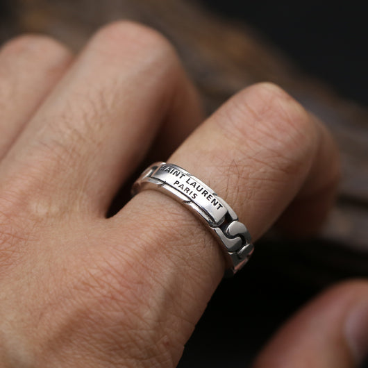 Anillo de Plata Tailandesa Vintage para Dedo Índice - Diseño Clásico - Image 9