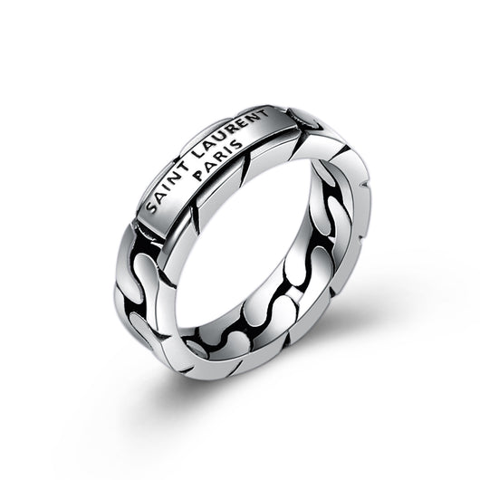 Anillo de Plata Tailandesa Vintage para Dedo Índice - Diseño Clásico - Image 4