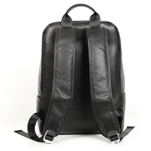 Mochila de Cuero Genuino Gran Capacidad para Hombre - Image 11
