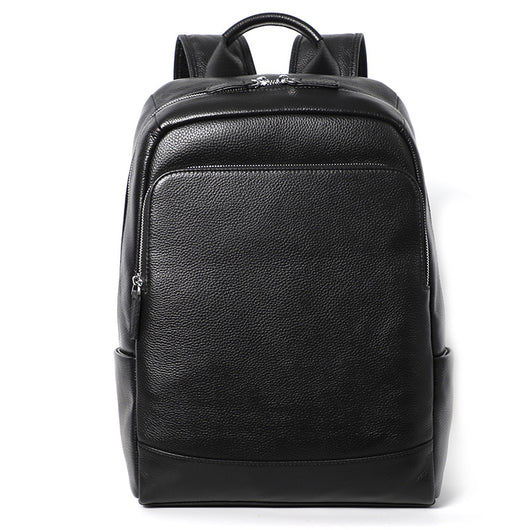 Mochila de Cuero Genuino Gran Capacidad para Hombre - Image 9