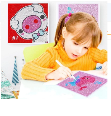 Pintura de Diamantes Infantil Completa - Kit DIY Manual - Image 6