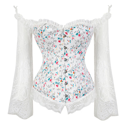 Corset Bustier Elegante con Mangas Largas - Estilo Steampunk y Gothic - Image 3