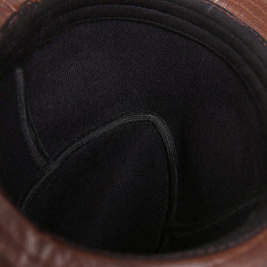 Sombrero Jazz de Cuero para Hombre y Mujer - Image 11