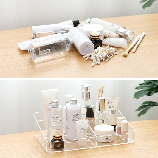 Organizador Transparente de Cosméticos con Compartimentos - Image 6