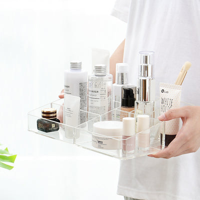 Organizador Transparente de Cosméticos con Compartimentos - Image 3