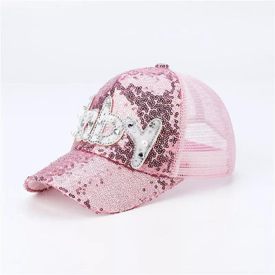 Gorra de Béisbol Unisex con Lentejuelas y Protección Solar - Image 9