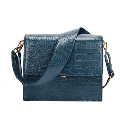 Bolso de Hombro Cuadrado Patrón Piedra - Image 13
