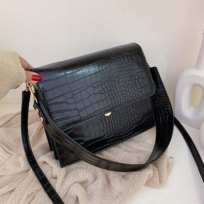 Bolso de Hombro Cuadrado Patrón Piedra - Image 16