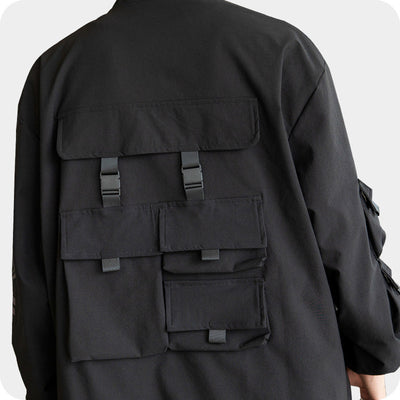 Chaqueta Funcional Reflectante Multi-bolsillos para Hombre - Image 2
