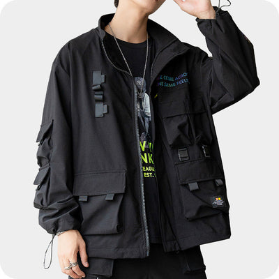 Chaqueta Funcional Reflectante Multi-bolsillos para Hombre - Image 3