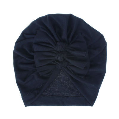 Gorro de Bebé Recién Nacido con Moño Anudado - Image 9